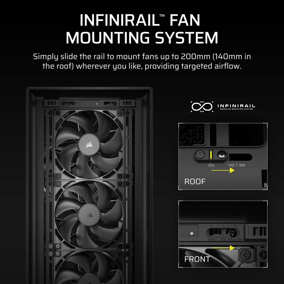 ATX Semi-tower Box Corsair CC-9011307-WW Black