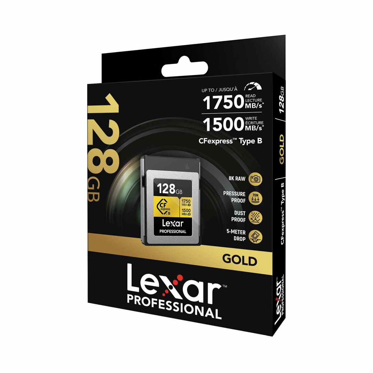 SD Memory Card Lexar LCXEXPR128G-RNENG 128 GB