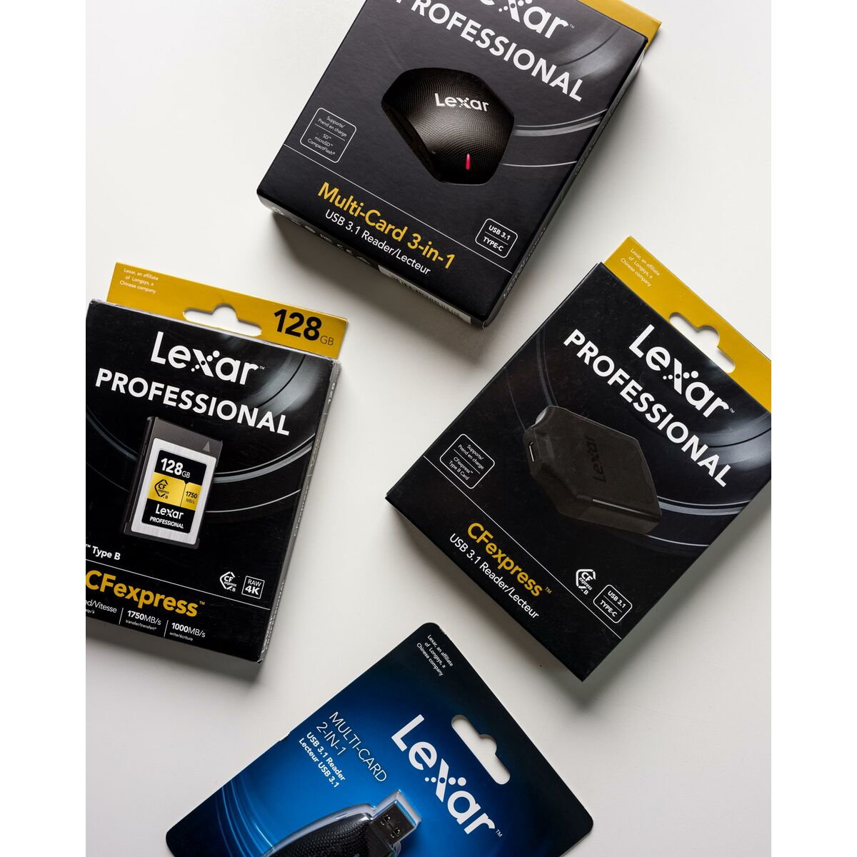 SD Memory Card Lexar LCXEXPR128G-RNENG 128 GB