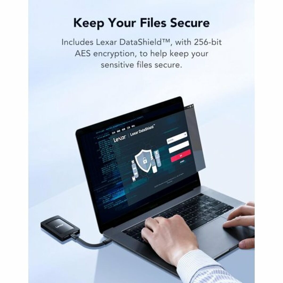 External Hard Drive Lexar LSL500M001T-RNBNG Black 1 TB