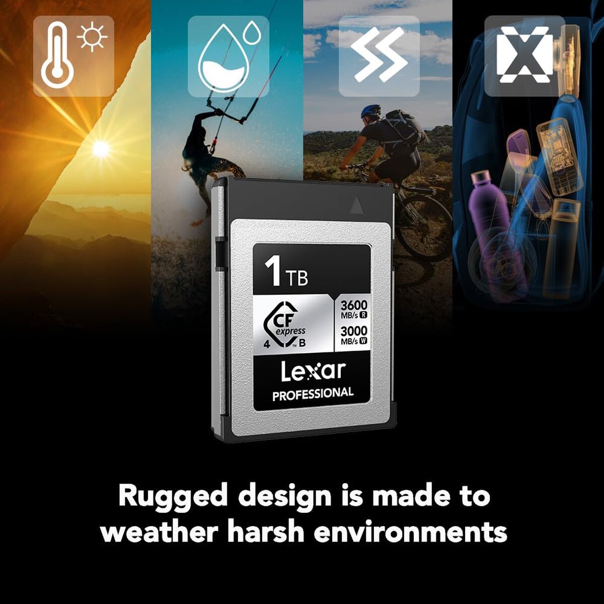 Memory Card CF Lexar LCXEXS4001T-RNENG 1 TB