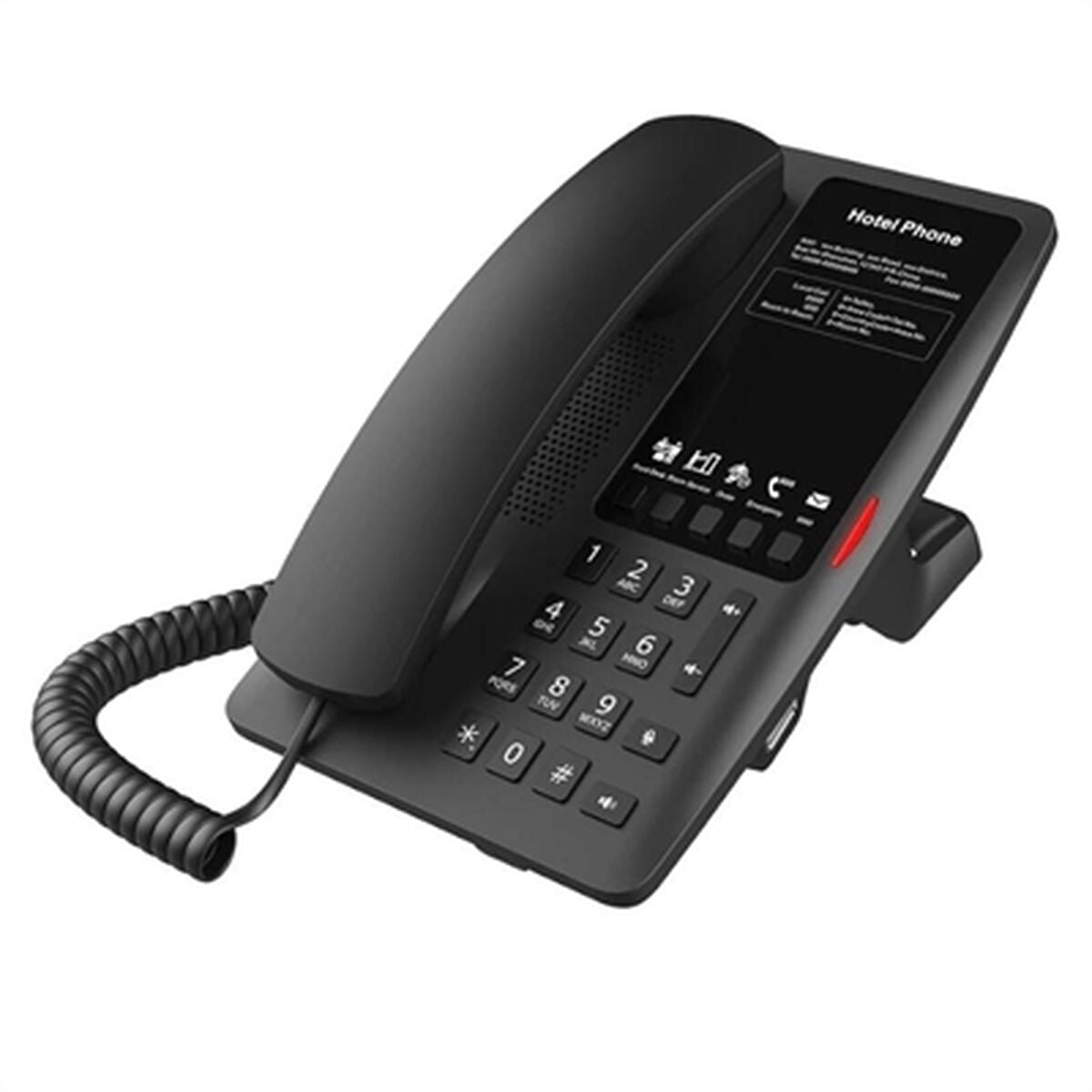 Landline Telephone Fanvil H4W Black
