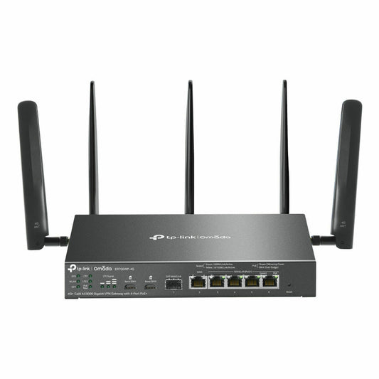 Router TP-Link ER706WP-4G Black USB RJ45 Ethernet LAN PoE x 1