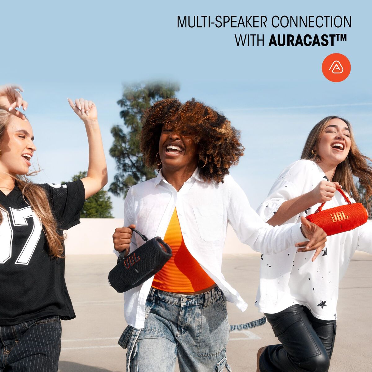 Portable Bluetooth Speakers JBL JBLCHARGE6SQUAD Printed