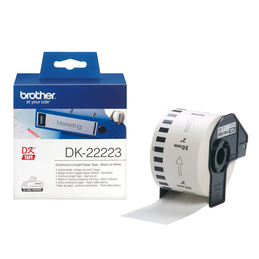 Printer Labels Brother DK-22223 White