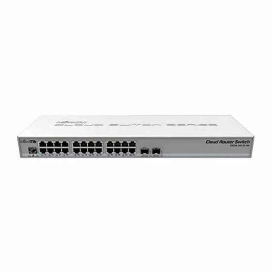 Cabinet Switch Mikrotik CRS326-24G-2S+RM Gigabit Ethernet Silver