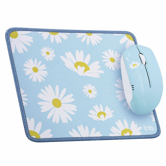 Gaming Mouse and Mat T'NB DAISY Blue