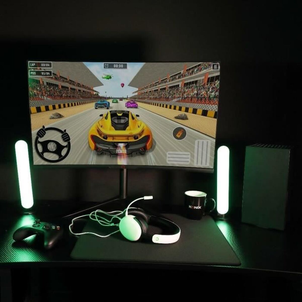 Headphones KONIX Black