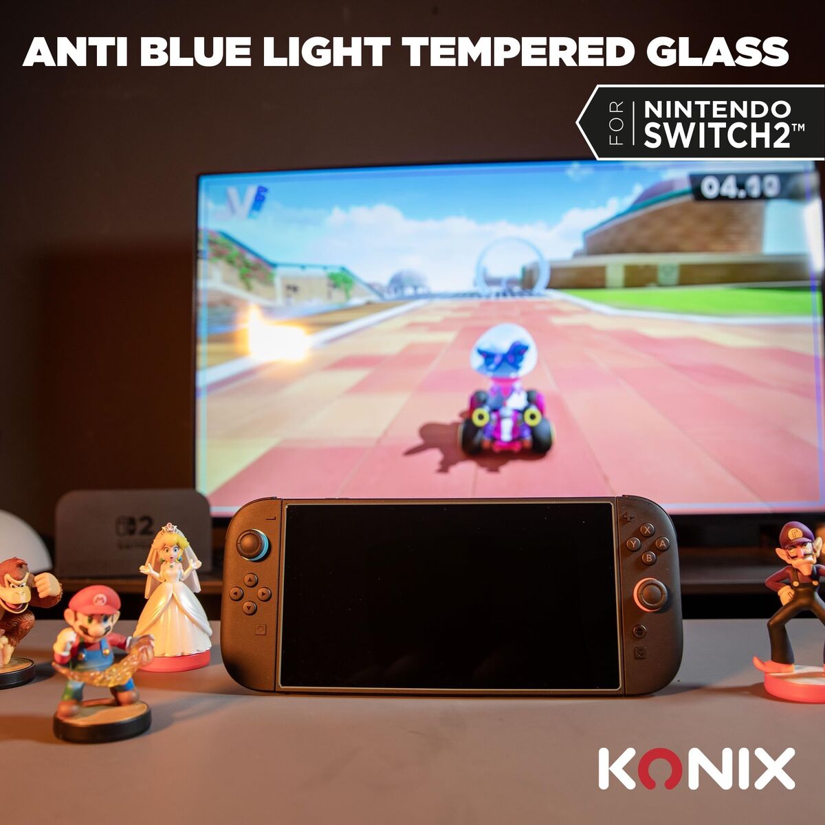 Screen shield for Nintendo Switch 2 KONIX