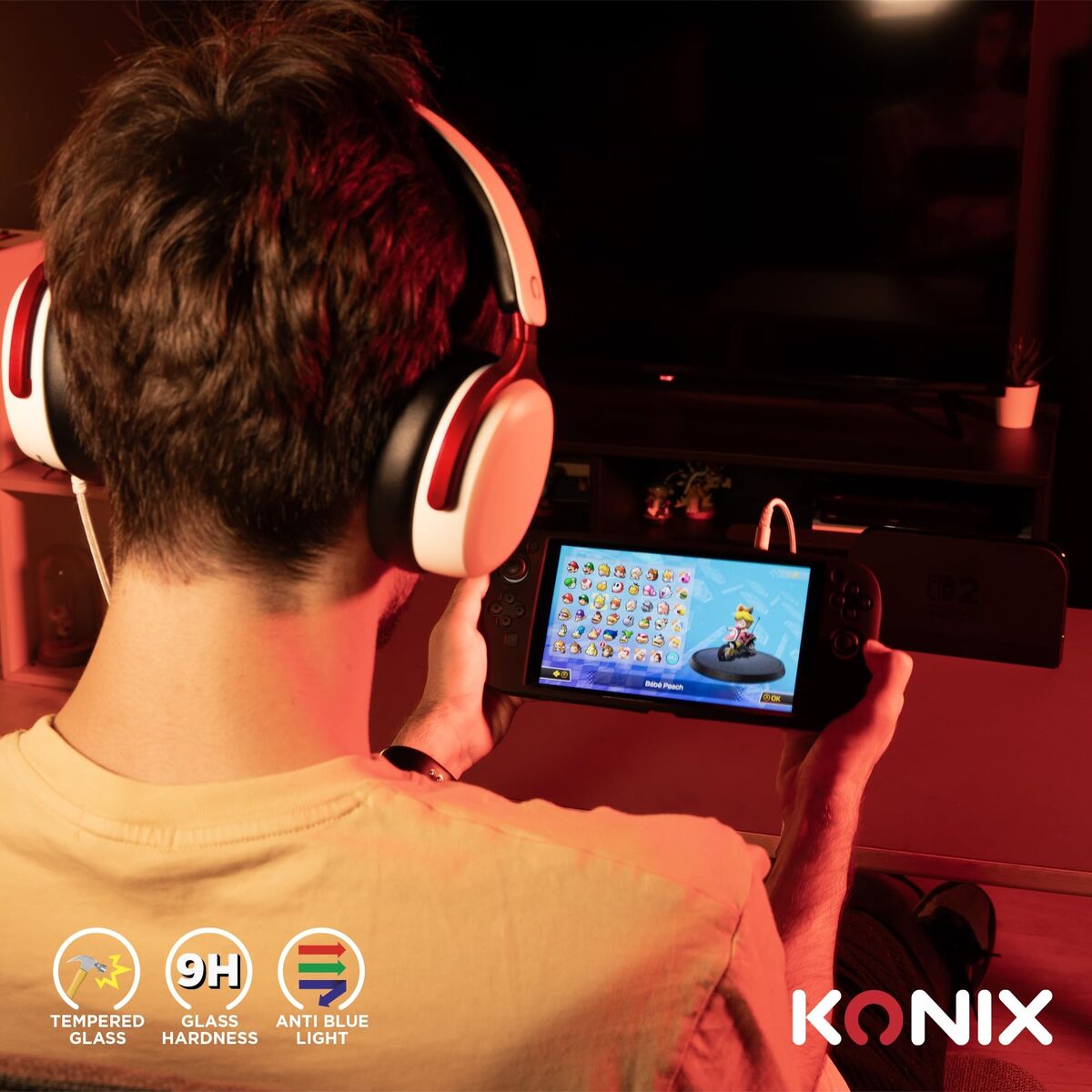 Screen shield for Nintendo Switch 2 KONIX