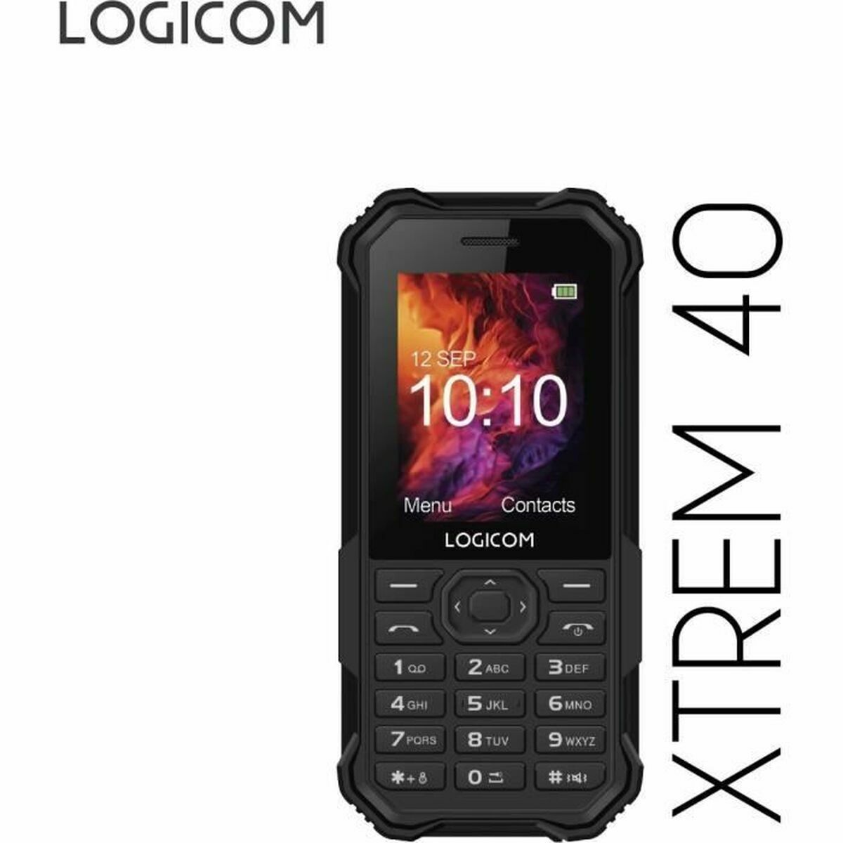 Mobile phone Logicom XTREM_40_BK 2.4" Black