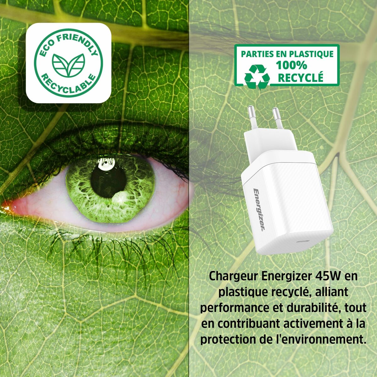 Wall Charger Energizer A45EU