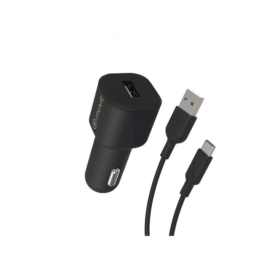 Electric car charger Muvit 1,2 m Black