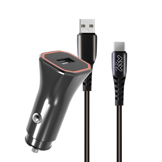 Car Charger Myway 1,2 m Black