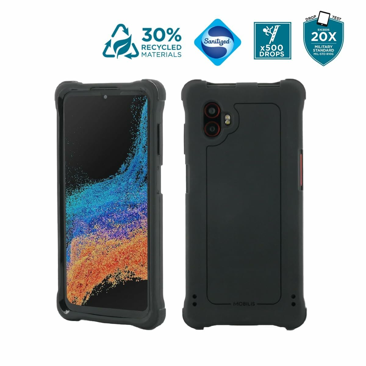 Mobile cover Mobilis 054015 Black