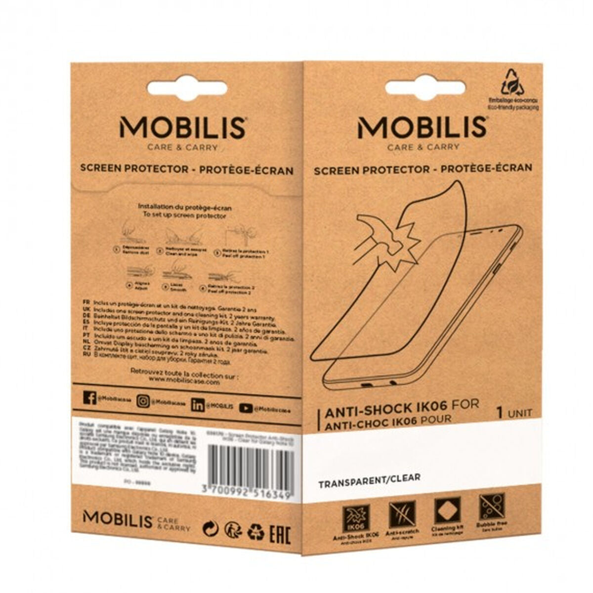 Screen Protector Mobilis 036295