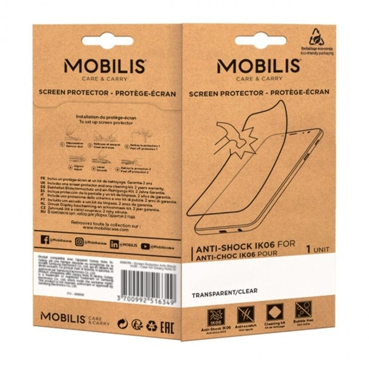 Tablet Screen Protector Mobilis 036310