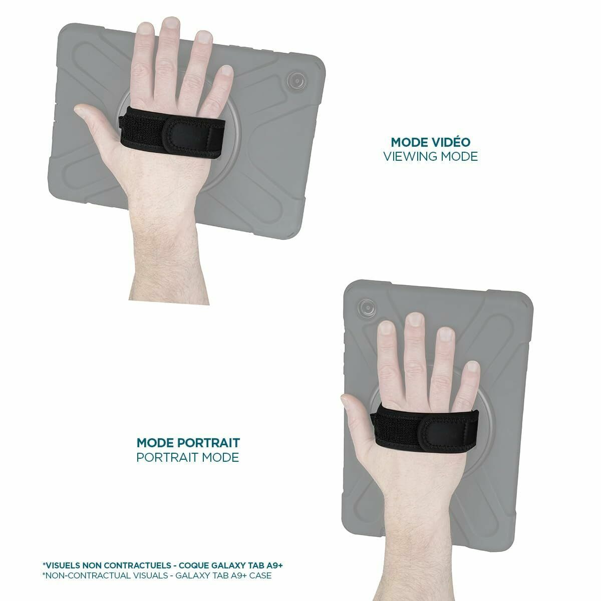 Tablet cover Mobilis 072004 Black