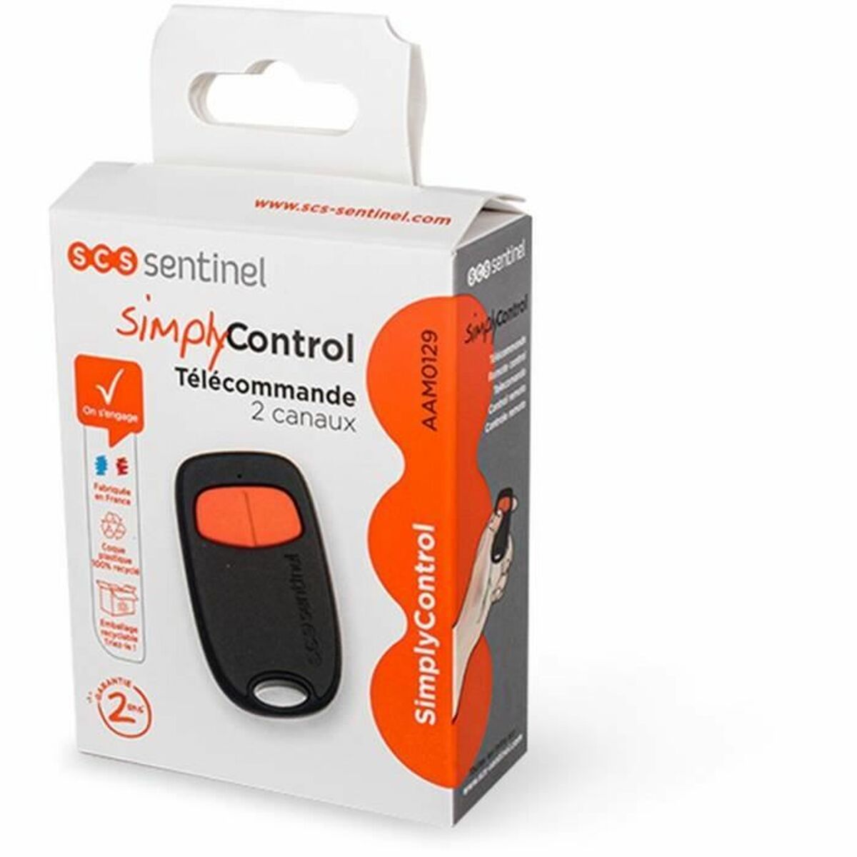Remote control SCS SENTINEL SimplyControl 40 m Orange