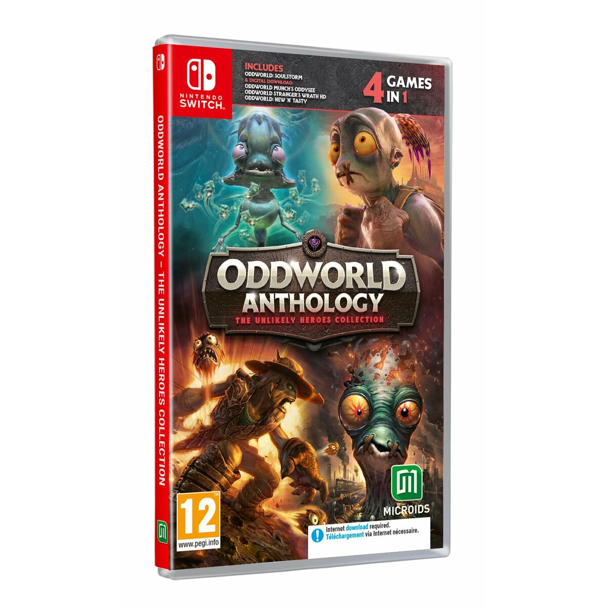 Video game for Switch Microids Oddworld Anthology: The Unlikely Heroes Collection