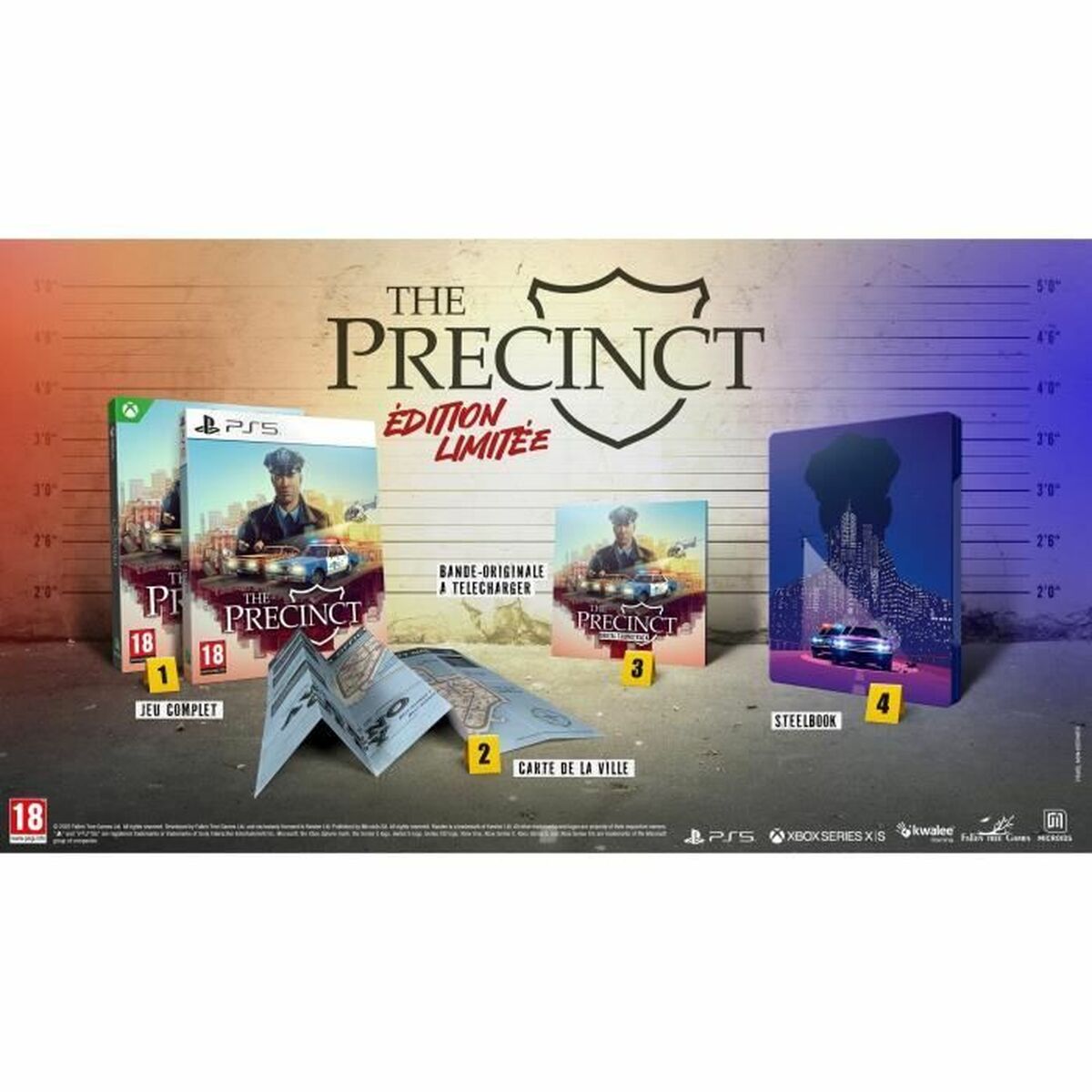 Xbox Series X Video Game Microids The Precinct