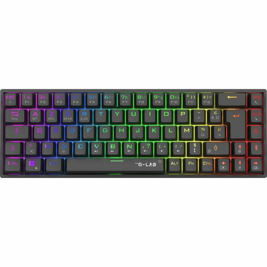 Gaming Keyboard The G-Lab KEYZ TITAN Black AZERTY