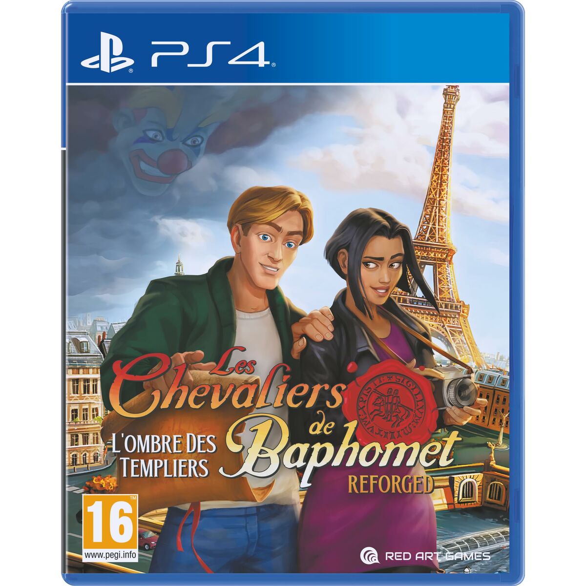 PlayStation 4 Video Game Just For Games LES CHEVALIERS DE BAPHOMET