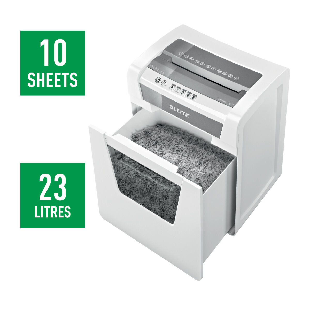 Micro-Cut Paper Shredder Leitz Office P5