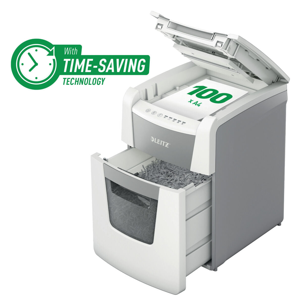 Micro-Cut Paper Shredder Leitz IQ 100 Autofeed
