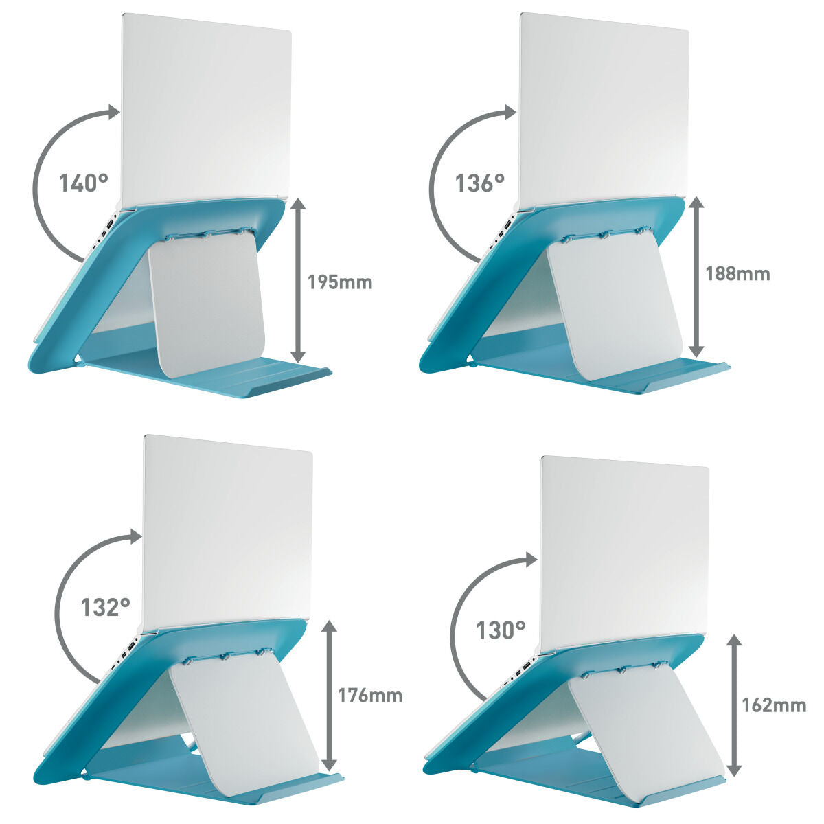 Notebook Stand Leitz Ergo Cosy Compact Natural rubber