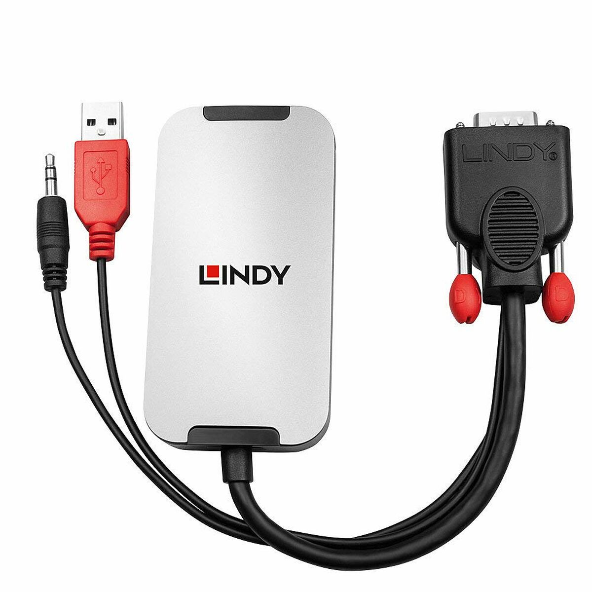 DisplayPort to VGA adapter LINDY 38296 Black