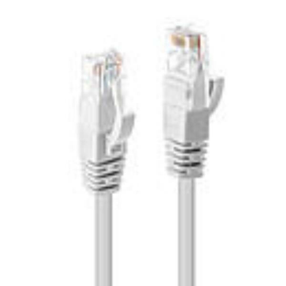 UTP Category 6 Rigid Network Cable LINDY 48096 White 7,5 m 1 Unit
