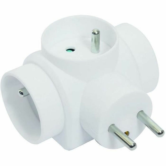 Schuko 3 Way Multi-socket Adapter GAO