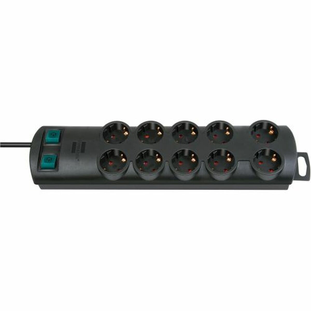 Schuko 10 Way Multi-socket Adapter Brennenstuhl Primera-Line 3600 W (2 m)