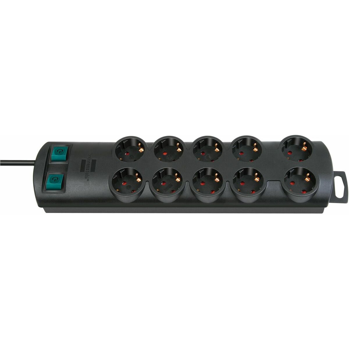 Schuko 10 Way Multi-socket Adapter Brennenstuhl Primera-Line 3600 W (2 m)