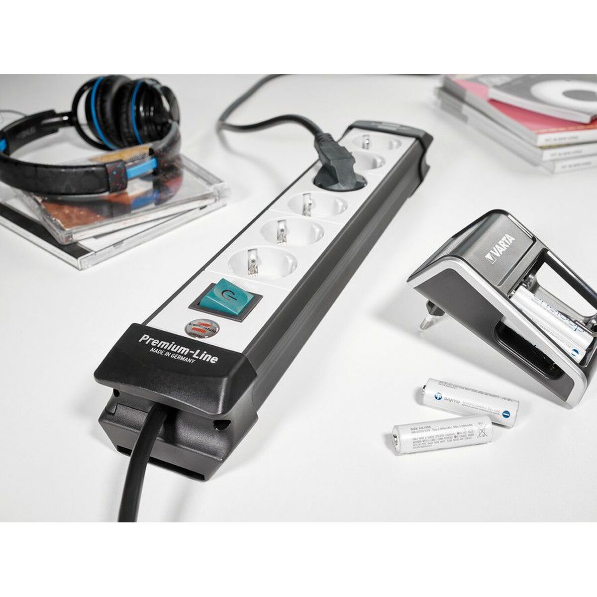 4-socket plugboard with power switch Brennenstuhl Premium-Line 3600 W (1,8 m)