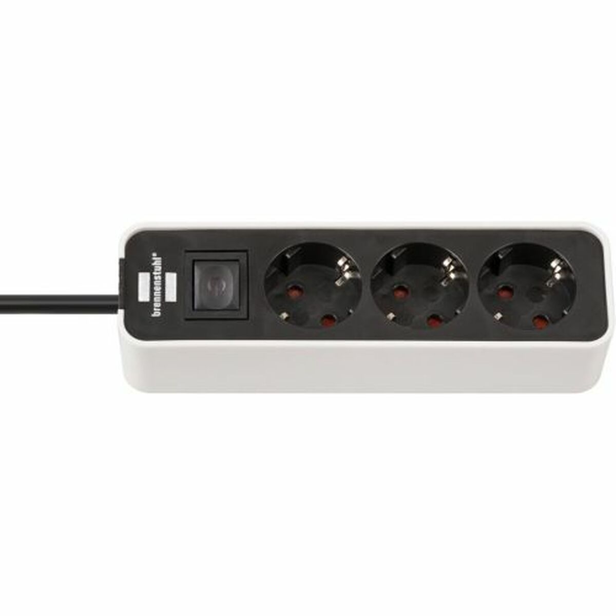 3-socket plugboard with power switch Brennenstuhl Ecolor 3600 W (1,5 m)