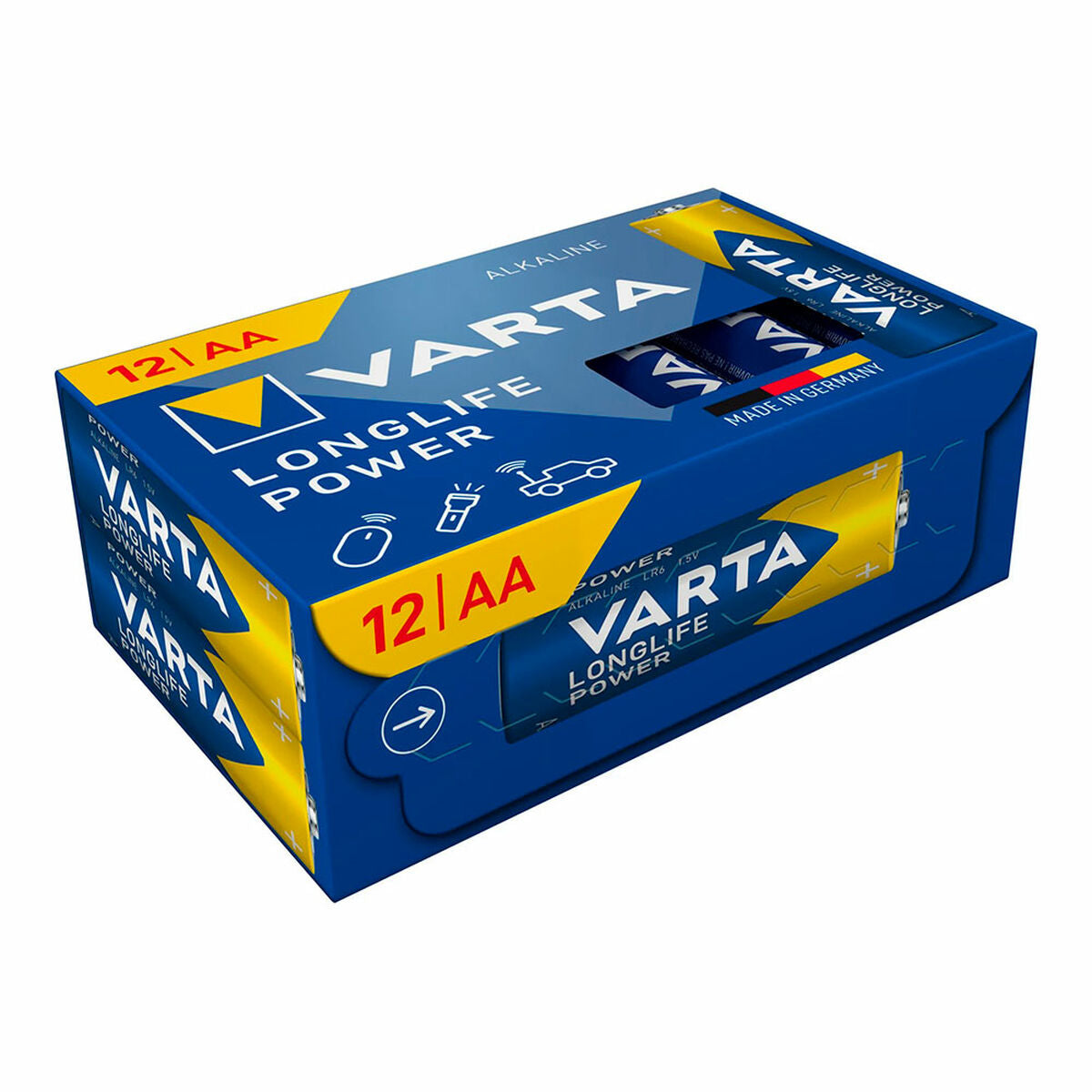 Batteries Varta longlife power cube aa - lr06 1,5 V AA LR06 (12 Units) (12 Pieces)