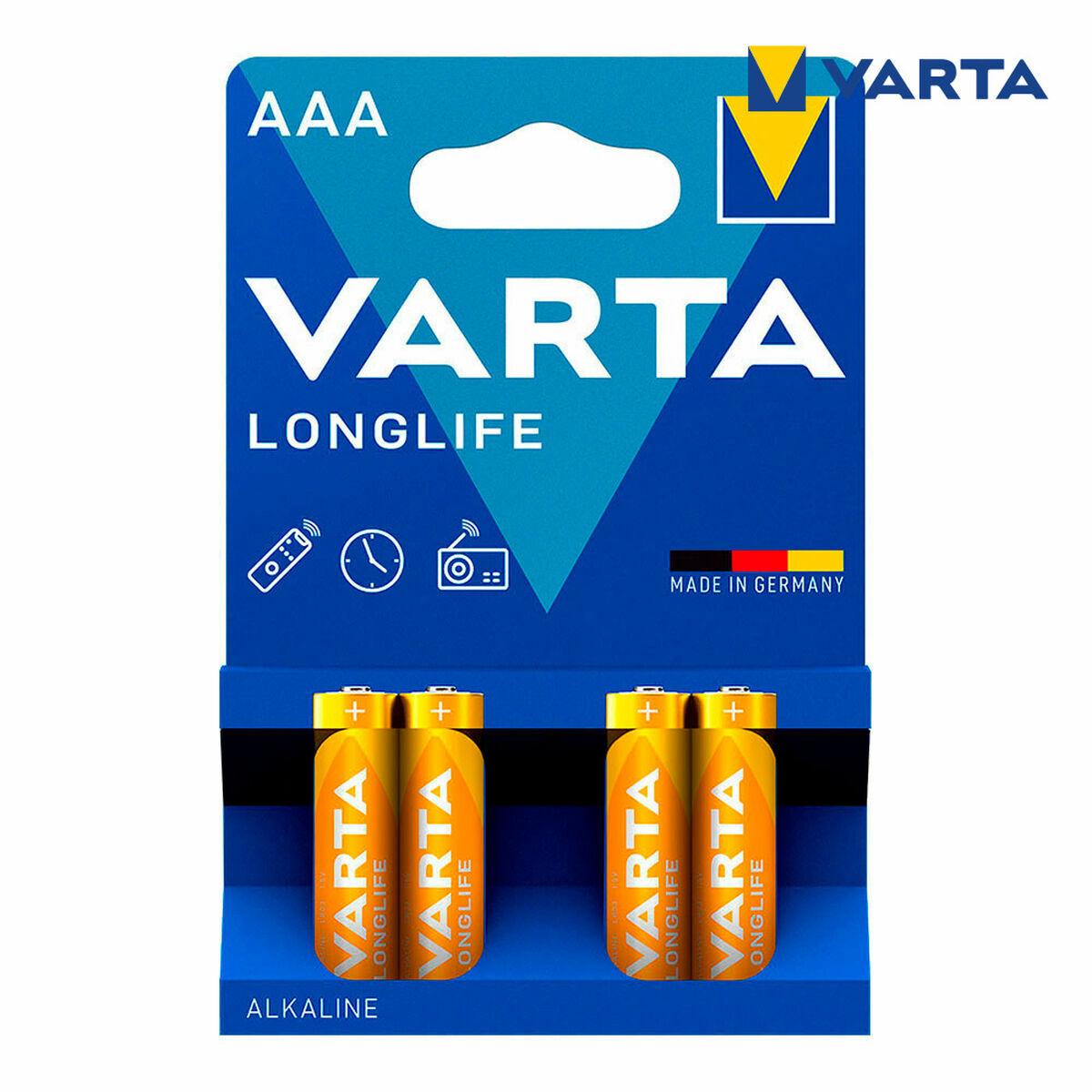 Alkaline Batteries Varta 4103 1,5 V AAA (4 Units)
