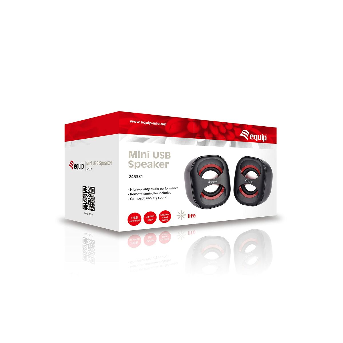 PC Speakers Equip 245331 Black 3 W 6 W