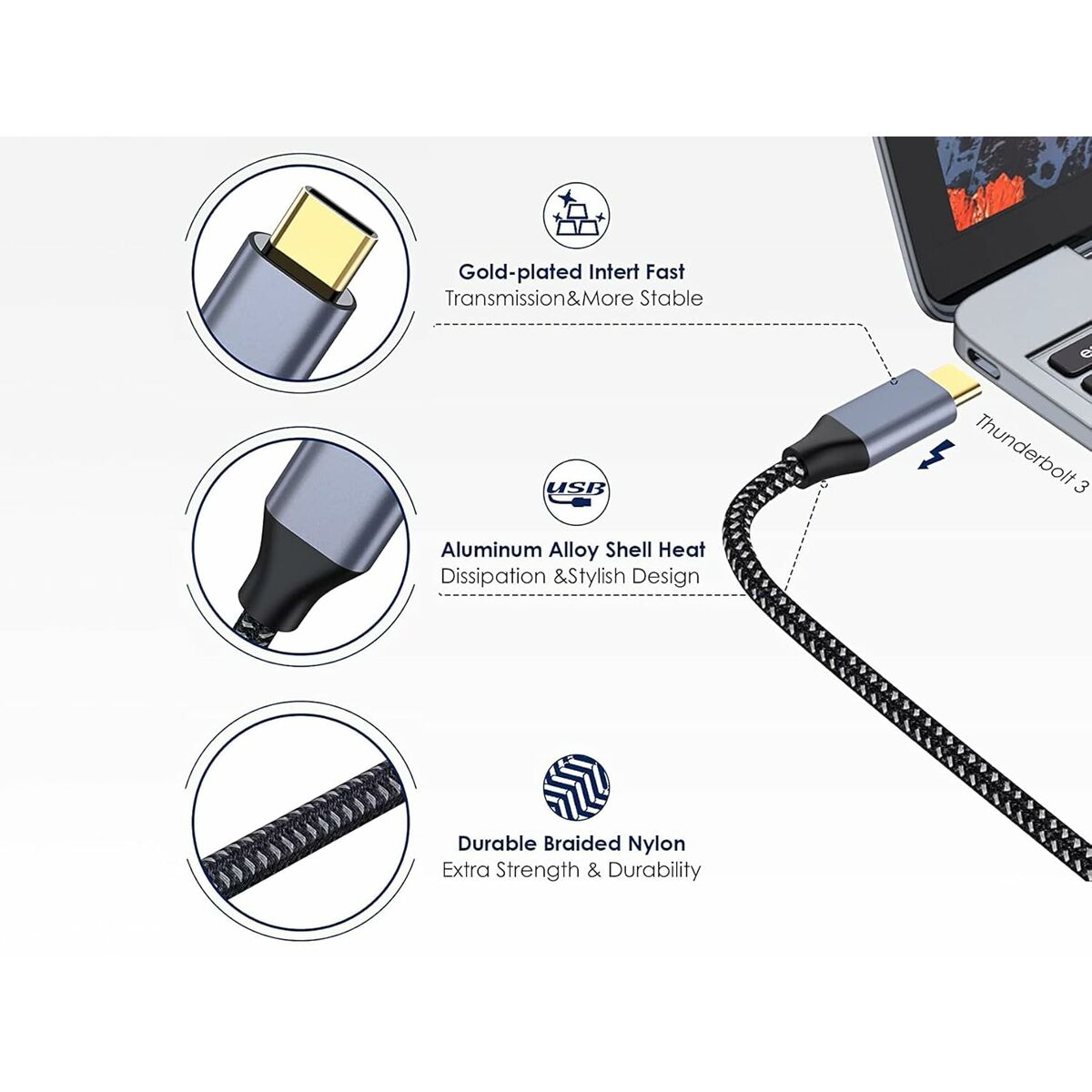 USB 3.0 to HDMI Adapter Conceptronic 110519007101 2 m