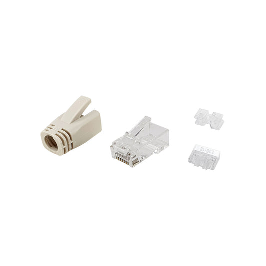 Category 6 UTP RJ45 Connector Equip 121176 Transparent 100 Units