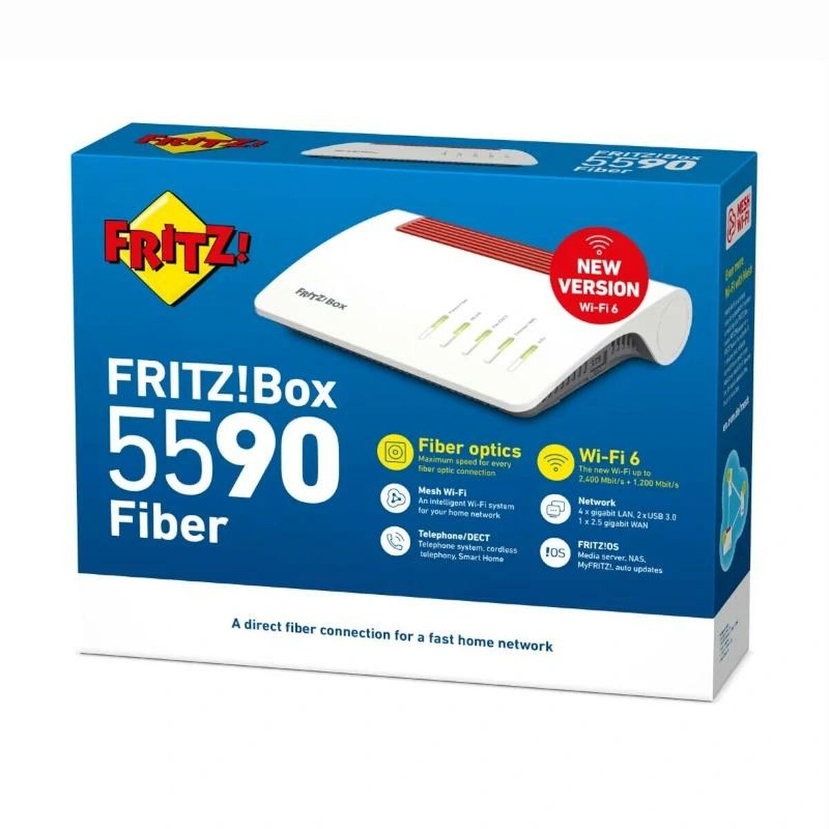 Router Fritz! 20003058 White USB Ethernet LAN