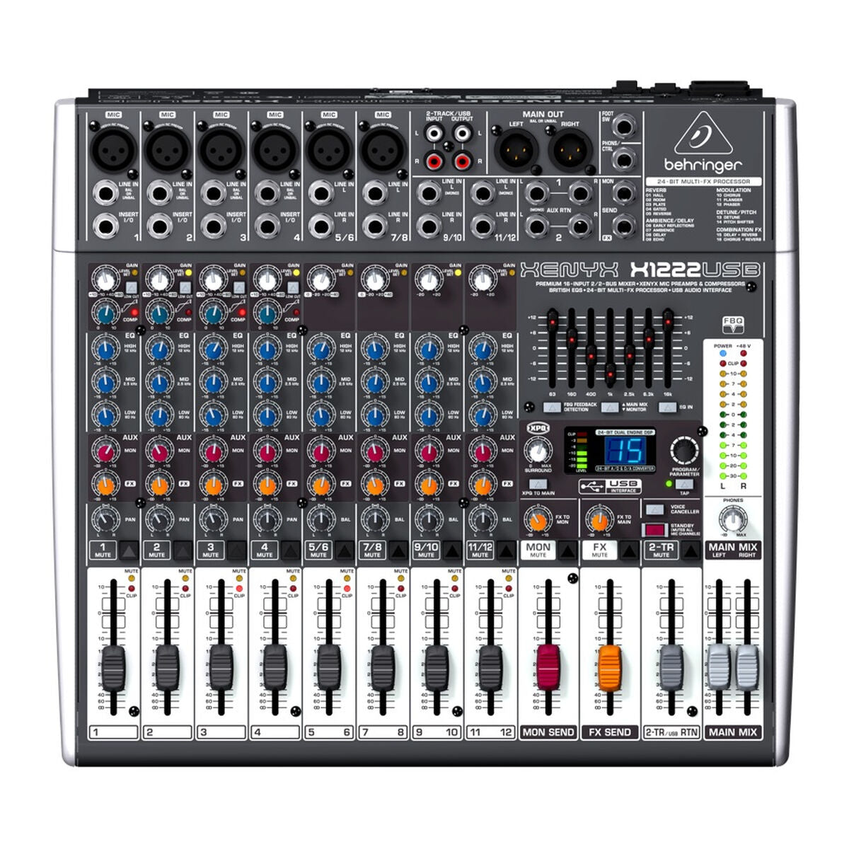 Mixer Behringer X1222USB