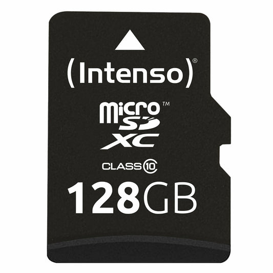 Micro SD Memory Card with Adaptor INTENSO 3413491 128 GB