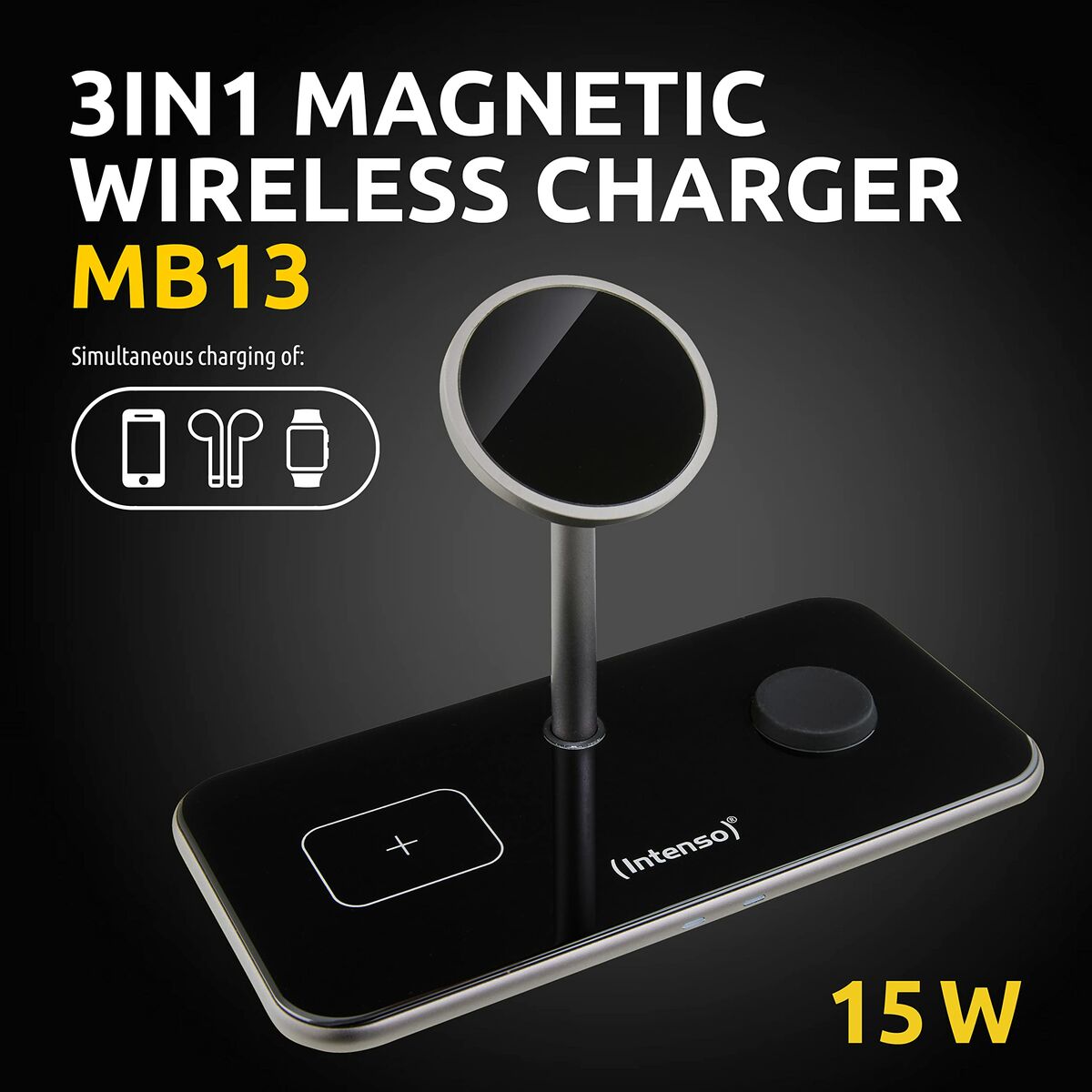 Wall Charger INTENSO 7410810 Black
