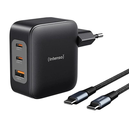 Wall Charger INTENSO GaN W100ACC Black 100 W