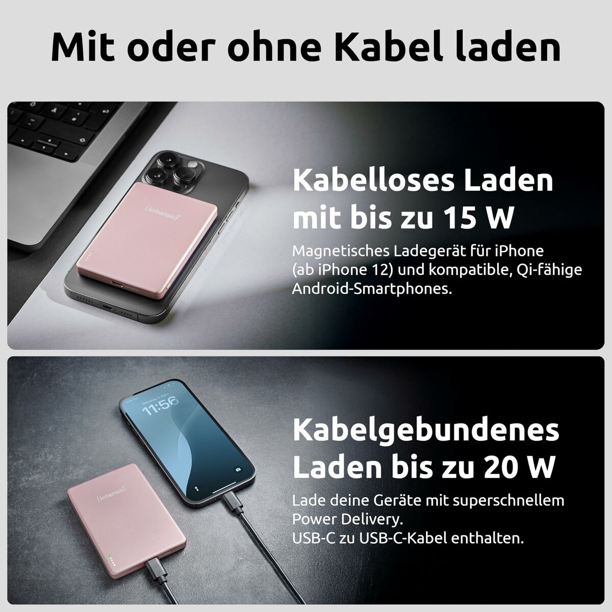 Powerbank INTENSO MW5000 5000 mAh Pink