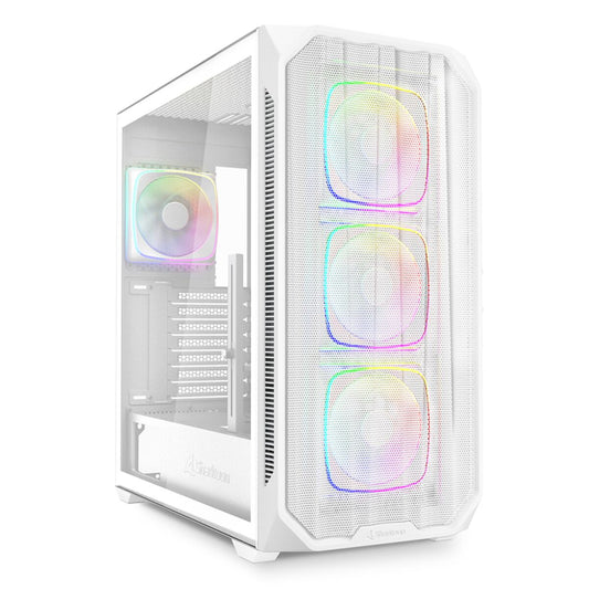 ATX Semi-tower Box Sharkoon AK5M RGB White
