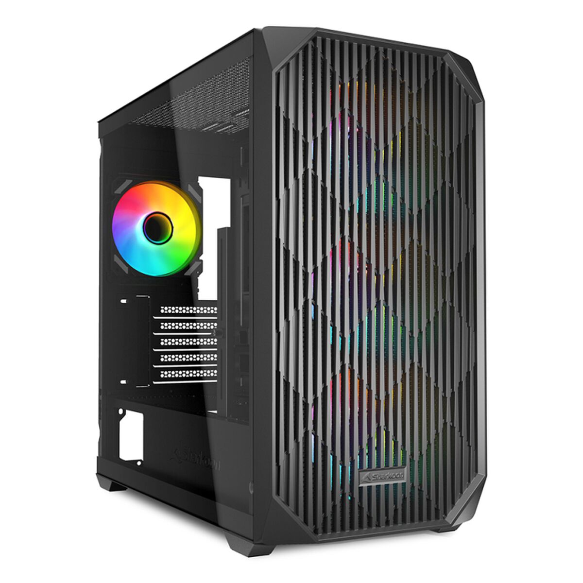 ATX Semi-tower Box Sharkoon MK3 RGB Black